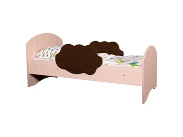 Детская кровать Тучка, корпус Дуб млечный, фасад Венге в Омске