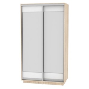 Шкаф 2-х дверный Весенний HK1, 2155х1200х600 (D2D2), ДСС-Белый в Омске