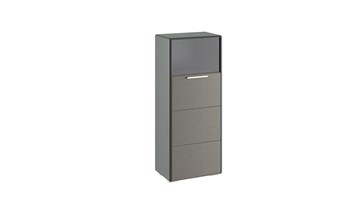 Шкаф Наоми комбинированный одностворчатый, цвет Фон серый, Джут ТД-208.07.28 в Омске