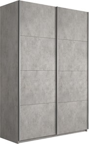 Шкаф 2-дверный Прайм (ДСП/ДСП) 1400x570x2300, бетон в Омске