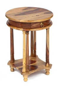 Кофейный стол Бомбей - 1149  палисандр, 45*45*60, натуральный (natural) арт.10049 в Омске - предосмотр