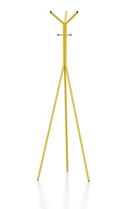 Вешалка для одежды Крауз-11, цвет желтый в Омске - изображение