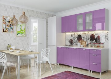 Кухонный гарнитур Модерн, фиолетовый металлик в Омске