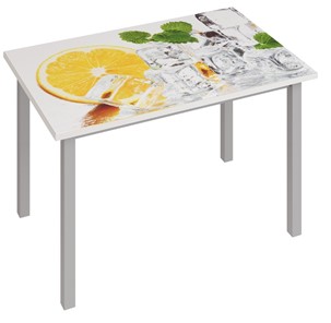 Кухонный стол раздвижной Фристайл-3, Апельсин в Омске