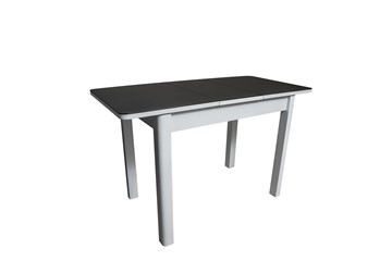 Кухонный стол раскладной Айсберг-1СТ белое-черное в Омске - предосмотр 1