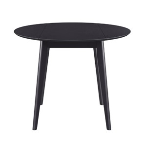 Обеденный раздвижной стол Орион Drop Leaf 100, Черный в Омске