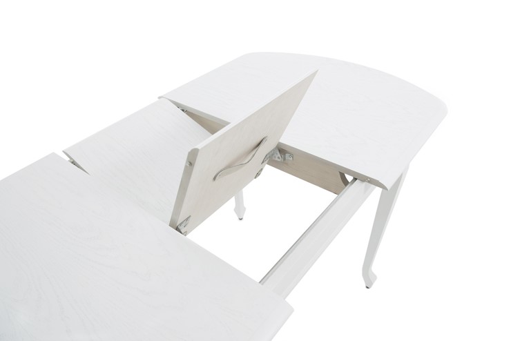Кухонный стол раздвижной Прага исп.1, тон 7 Покраска + патина с прорисовкой (на столешнице) в Омске - изображение 4