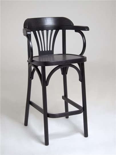 Барный стул 650 твердый (венге) в Омске - изображение 1