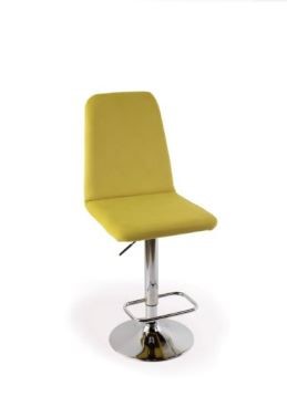 Обеденный стул В-630 каркас барный хром, велюр - мазерати олива в Омске - изображение