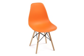 Обеденный стул DSL 110 Wood (оранжевый) в Омске