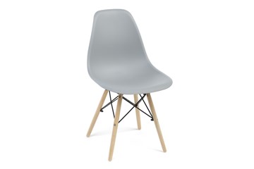 Обеденный стул derstuhl DSL 110 Wood (светло-серый) в Омске