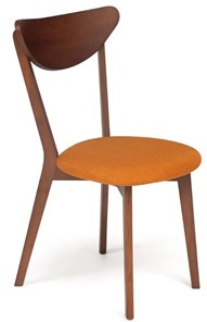 Обеденный стул MAXI (Макси), бук/ткань 86x48,5x54,5 Оранжевый/коричневый арт.19591 в Омске
