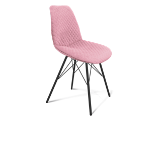 Обеденный стул SHT-ST29-С22 / SHT-S37 (розовый зефир/черный муар) в Омске