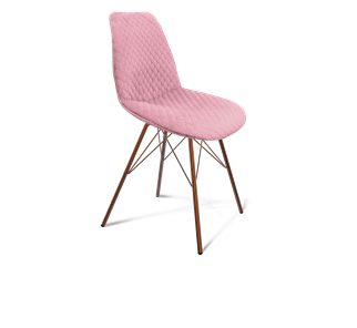 Обеденный стул SHT-ST29-С22 / SHT-S37 (розовый зефир/медный металлик) в Омске