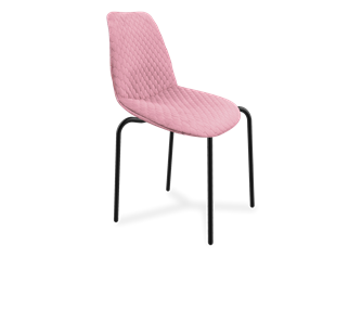 Обеденный стул SHT-ST29-С22 / SHT-S86 HD (розовый зефир/черный муар) в Омске