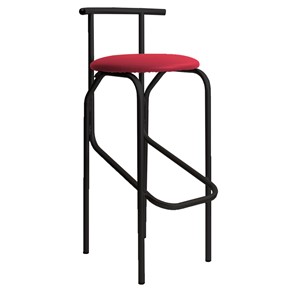 Кухонный барный стул Jola black, кожзам V в Омске - предосмотр