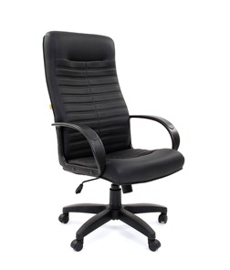 Кресло офисное CHAIRMAN 480 LT, экокожа, цвет черный в Омске