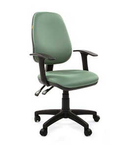 Компьютерное кресло CHAIRMAN 661 Ткань стандарт 15-158 зеленая в Омске - предосмотр