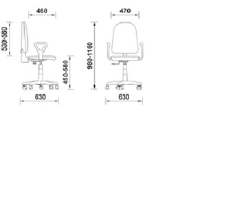 Офисное кресло Prestige GTPRN, кож/зам V4 в Омске - предосмотр 1