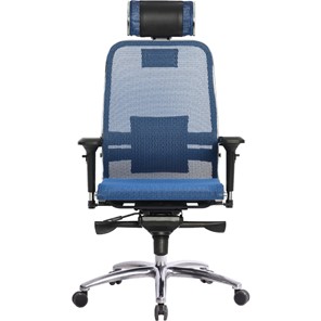 Офисное кресло Samurai S-3.04, синий в Омске - предосмотр 1