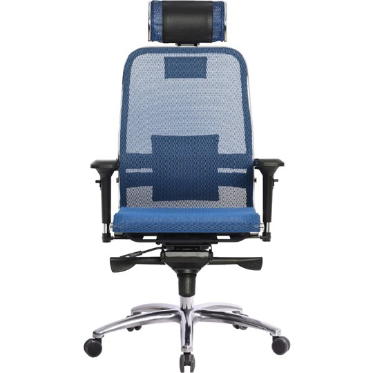 Офисное кресло Samurai S-3.04, синий в Омске - изображение 1