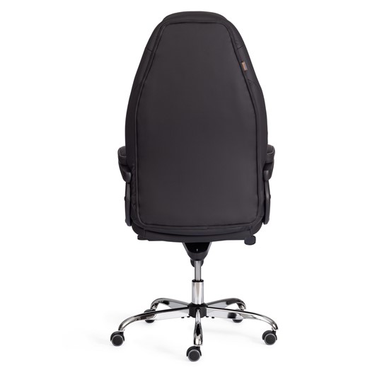 Кресло BOSS Lux, кож/зам, черный, арт.21151 в Омске - изображение 4