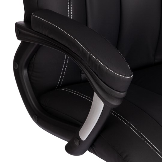 Кресло BOSS Lux, кож/зам, черный, арт.21151 в Омске - изображение 7