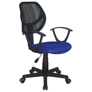 Компьютерное кресло Brabix Flip MG-305 (ткань TW, синее/черное) 531919 в Омске