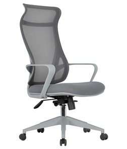 Кресло компьютерное CHAIRMAN 577, сетчатый акрил серый / полиэстер серый в Омске