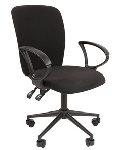 Офисное кресло CHAIRMAN 9801 BLACK, черное в Омске