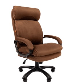 Офисное кресло CHAIRMAN HOME 505, велюр коричневое в Омске