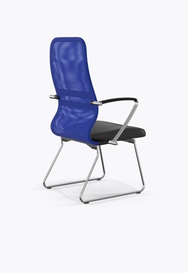 Кресло офисное Ergolife Sit 8 B2-9K - X1+Extra (Синий-Черный) в Омске - изображение 1