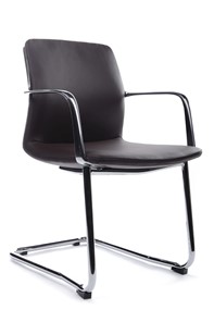 Кресло для офиса Plaza-SF (FK004-С11), темно-коричневый в Омске