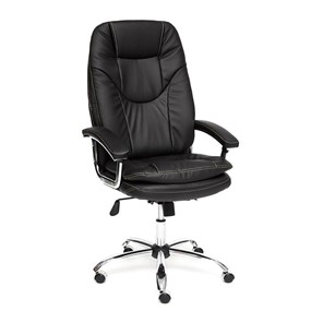 Кресло офисное SOFTY LUX кож/зам, черный, арт.12902 в Омске