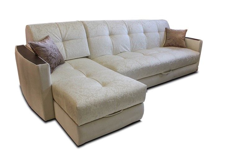 Угловой диван с оттоманкой Аккордеон-К (сп.м. 800х2050) в Омске - изображение 2