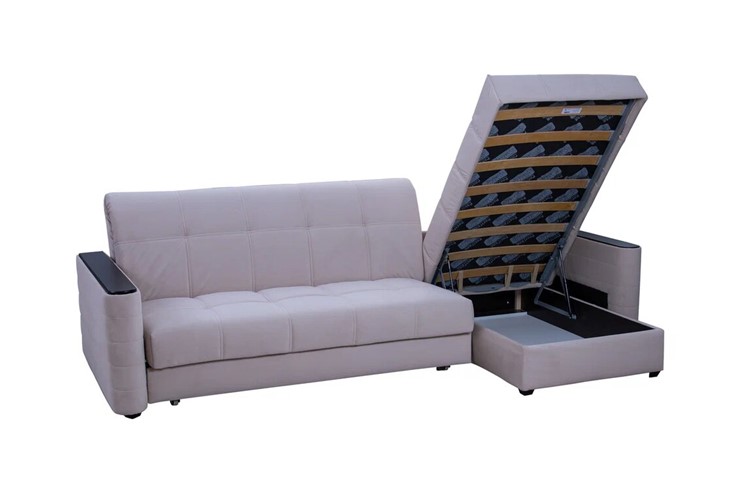 Угловой диван Севилья 3 120, оттоманка 200 в Омске - изображение 1