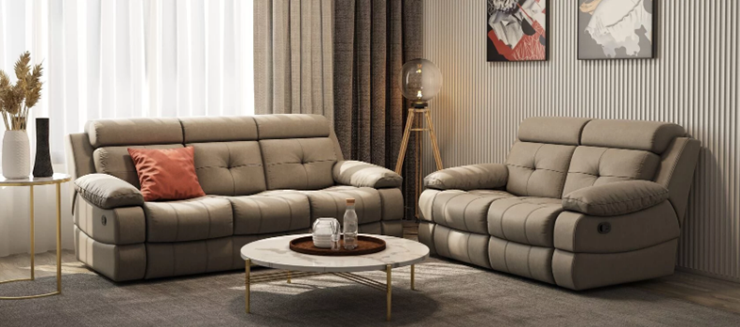 Прямой диван Рокфорд МД, седафлекс в Омске - изображение 2
