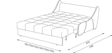 Прямой диван Токио 205 (ППУ) в Омске - предосмотр 4