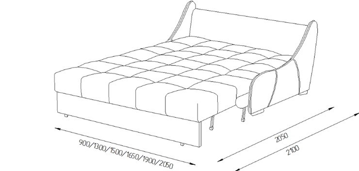 Прямой диван Токио 205 (ППУ) в Омске - изображение 4