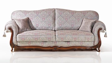 Прямой диван Лондон (4) четырехместный, механизм "Пума" в Омске