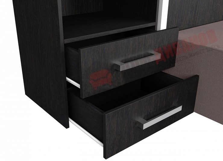 Диван Кровать-трансформер Smart (ШЛ+КД 1400+ШП), 2 шкафа, без подлокотников в Омске - изображение 3