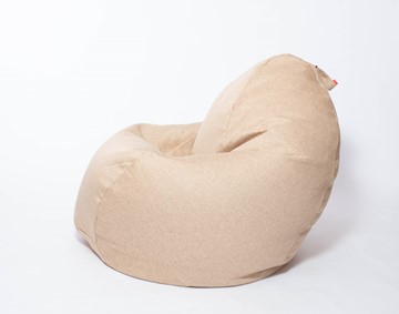 Кресло-мешок Макси, рогожка, 150х100, песочное в Омске - предосмотр 2