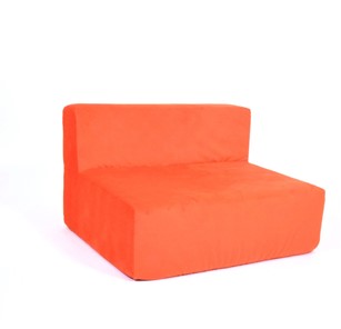 Кресло бескаркасное Тетрис 100х80х60, оранжевое в Омске