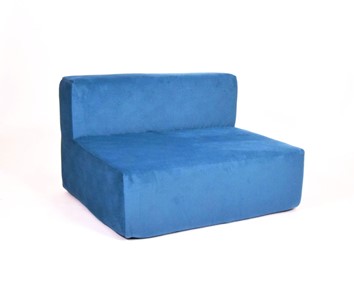 Кресло бескаркасное Тетрис 100х80х60, синий в Омске