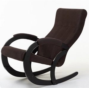 Кресло-качалка Корсика, ткань Amigo Coffee 34-Т-AC в Омске