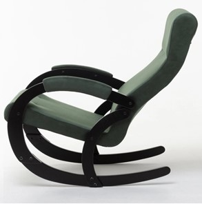 Кресло-качалка в гостиную Корсика, ткань Amigo Green 34-Т-AG в Омске - предосмотр 1