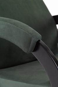 Кресло-качалка в гостиную Корсика, ткань Amigo Green 34-Т-AG в Омске - предосмотр 4