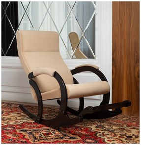 Кресло-качалка в гостиную Марсель, ткань Amigo Beige 33-Т-AB в Омске - предосмотр 6