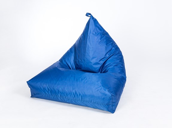 Кресло-мешок Пирамида, синий в Омске - изображение