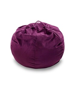 Кресло-мешок Орбита, велюр, фиолетовый в Омске